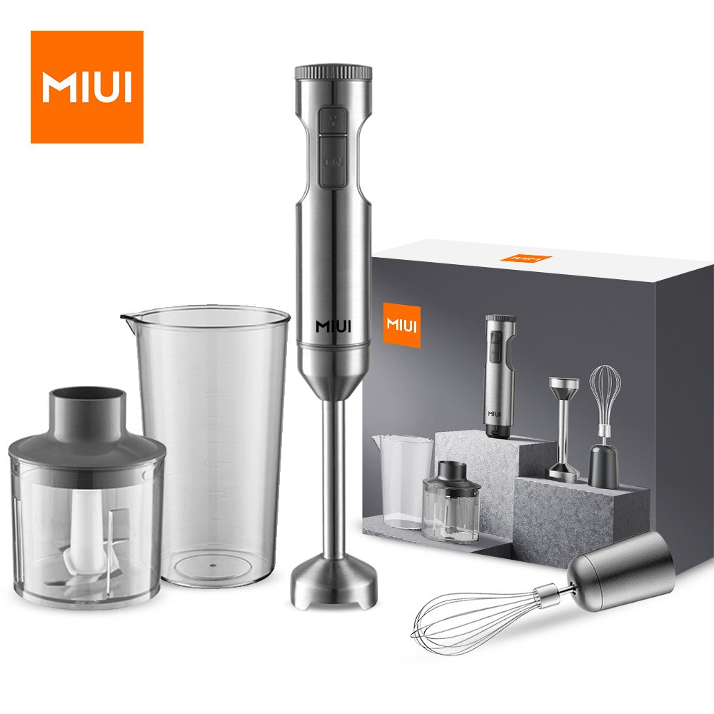 Miui liquidificador de mistura manual 1000w poderoso 4 em 1, misturador de alime