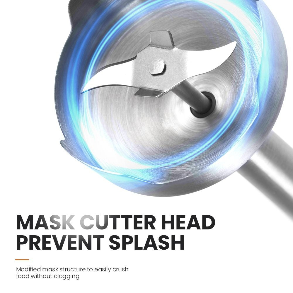 Miui liquidificador de mistura manual 1000w poderoso 4 em 1, misturador de alime