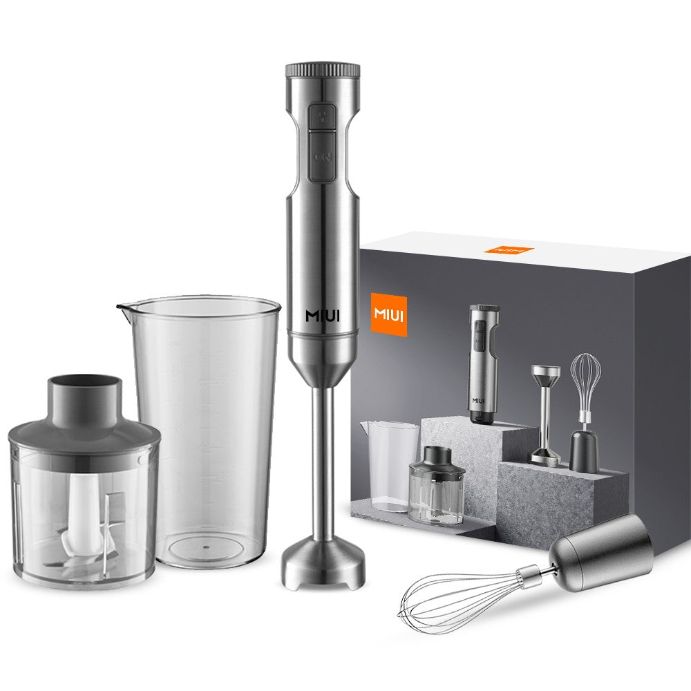 Miui liquidificador de mistura manual 1000w poderoso 4 em 1, misturador de alime